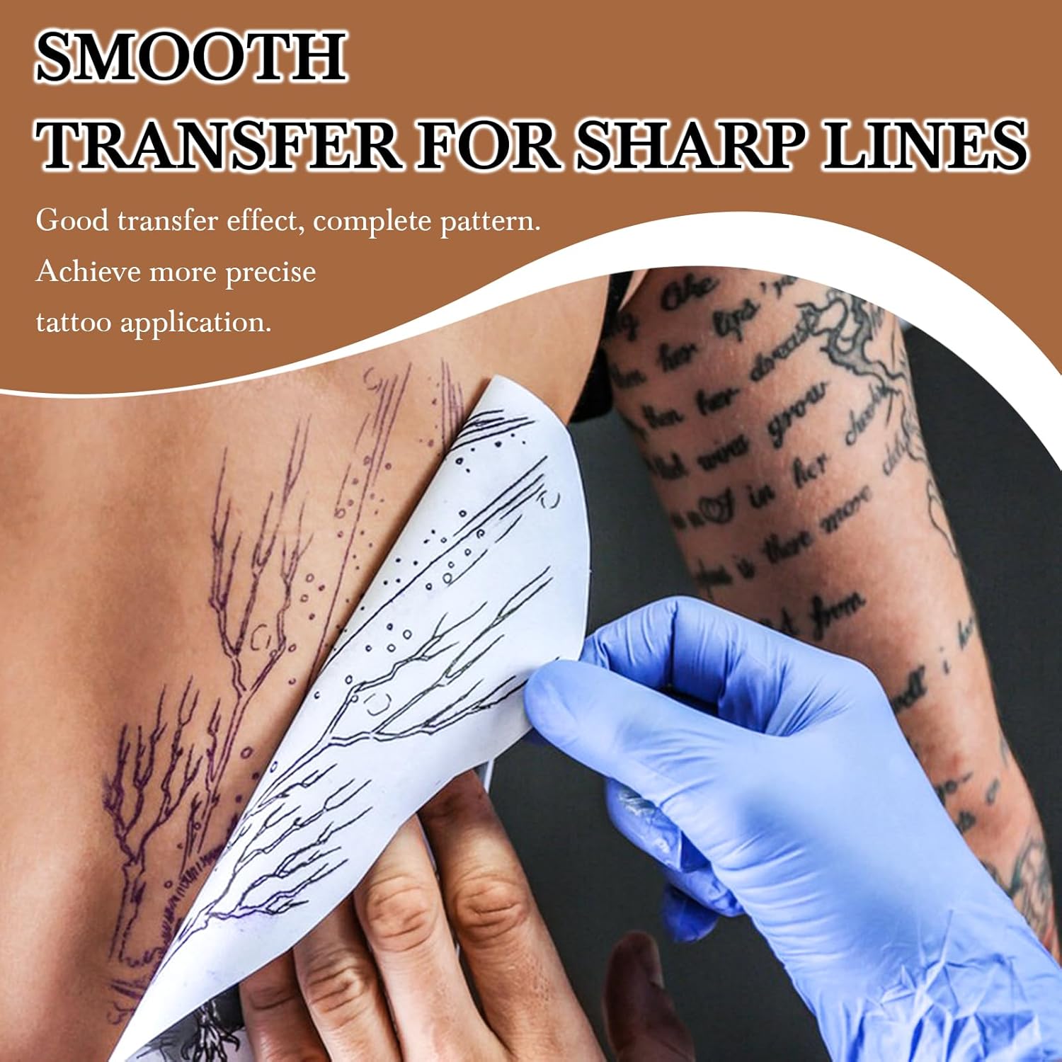 Tattoo Stencil Transfer Gel – 4oz Tattoo Stencil Transfer Solution – Vegan-Friendly Stencil Gel – Fast-Drying and Long-Lasting – Clean and Easy Application