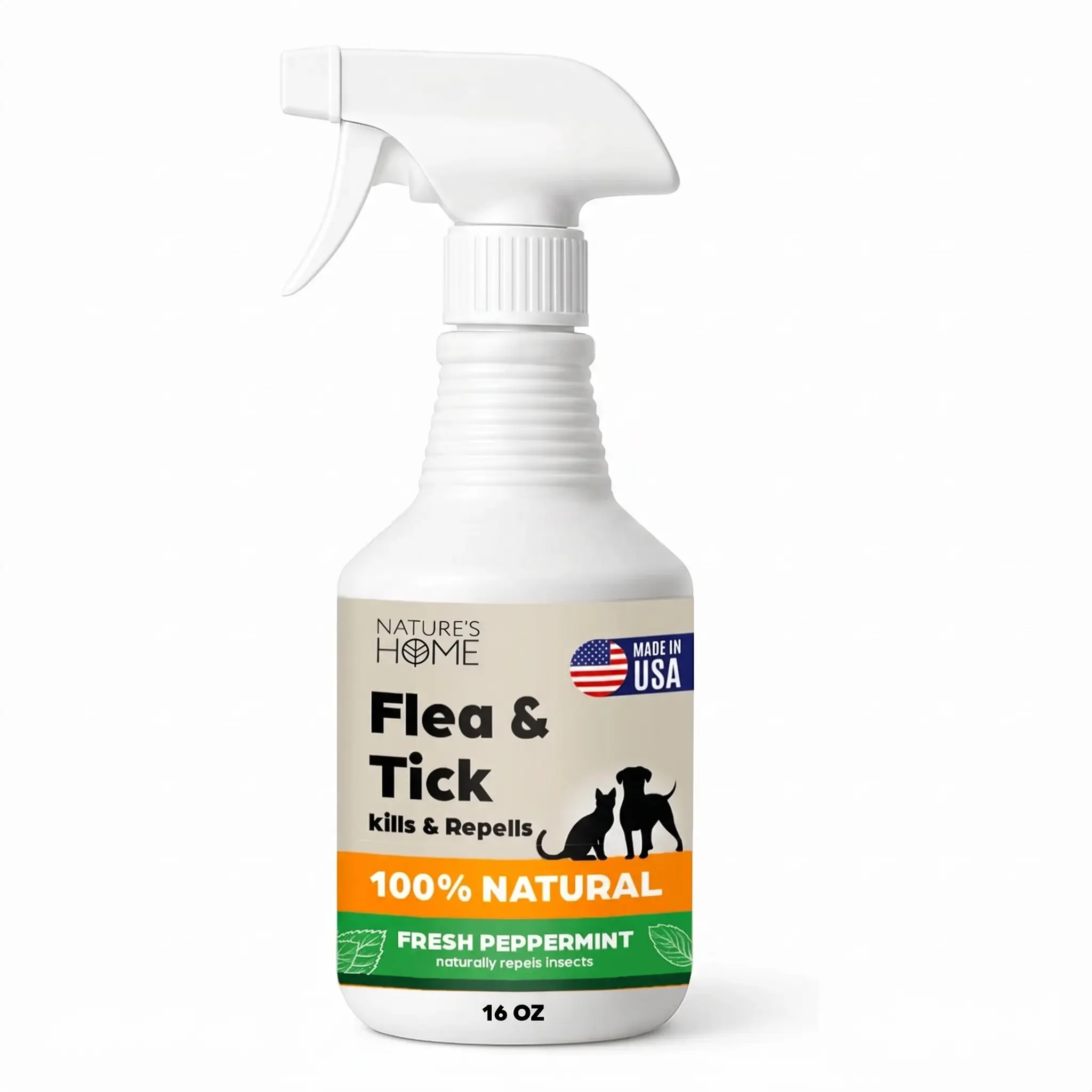 Nature’s Dome Flea & Tick Spray Peppermint – 16 oz Nature’s Dome Flea & Tick Spray Peppermint – 16 oz