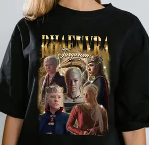 Syrax Rhaenyra Tee Shirt, HOTD Queen Tshirt, Dragon Lovers Tshirt, Targaryen House Shirt, Queen Dragon Tee, Dragonstone Shirt graphictee outfits