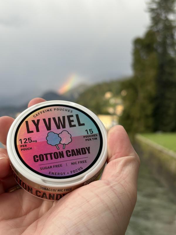 LyvWel 125mg Caffeine pouches Lip Pouches Zero Sugar Energy Pillows 1875mg per can Variety Pack Upper Decky 0 Sugar