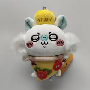 Cute birthday gift Chiikawa Momonga backpack mobile phone car key plush toy pendant