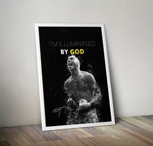 Charles Oliveira MMA Wall Art Boxing Poster Fighter Legends Vintage Fight Poster Sports Poster Motivational Poster Sports Poster