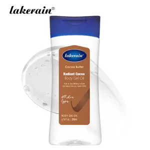 200ML Nourishing Cocoa Body Gel Oil, Moisturizing Hydrating Gel with Pure Cocoa Butter & Nutrient Oils, Soothing & Calming Gentle Hydration, Body Moisturizer, Essential Winter Body Oil, Create Radiant Skin, Skin Radiance, for All Skin Types, Skincare