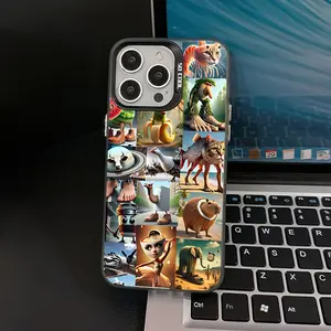 Hot Network Italian Brainrot Pattern Phone Case Compatible with for iPhone 17 16 15 14 13 12 11 Pro Max Plus Anti-Drop Frosted Back Cover.