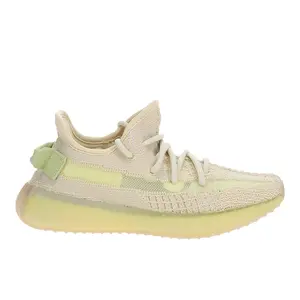 adidas Mens Yeezy Boost 350 V2 Lace Up Sneakers Shoes Casual - Beige