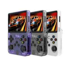 R36s Handheld Retro Game Console, 1 Count Portable Pocket Game Console with 3.5-inch IPS Screen, Linux System Game Console Support 10000+ Games