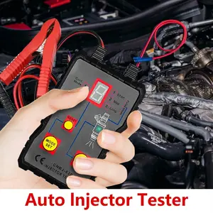 Latest Fuel System Fault Diagnostic Tool Kit, Car Cleaning Set, Injector Flush Cleaner, Portable 4 Pulse Mode, Automotive Tester