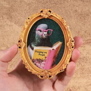 1PC Fun Pigeon Refrigerator Magnet, Creative Fridge Decoration, Ideal for Bedroom & Study Room, Great Holiday Gift Idea, Fridge Magnets