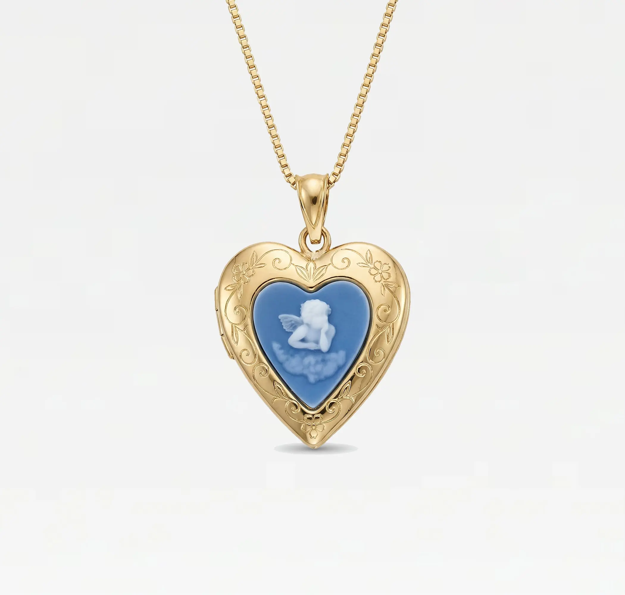 The Blue Angel Photo Locket