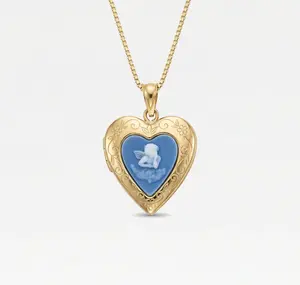 The Blue Angel Photo Locket