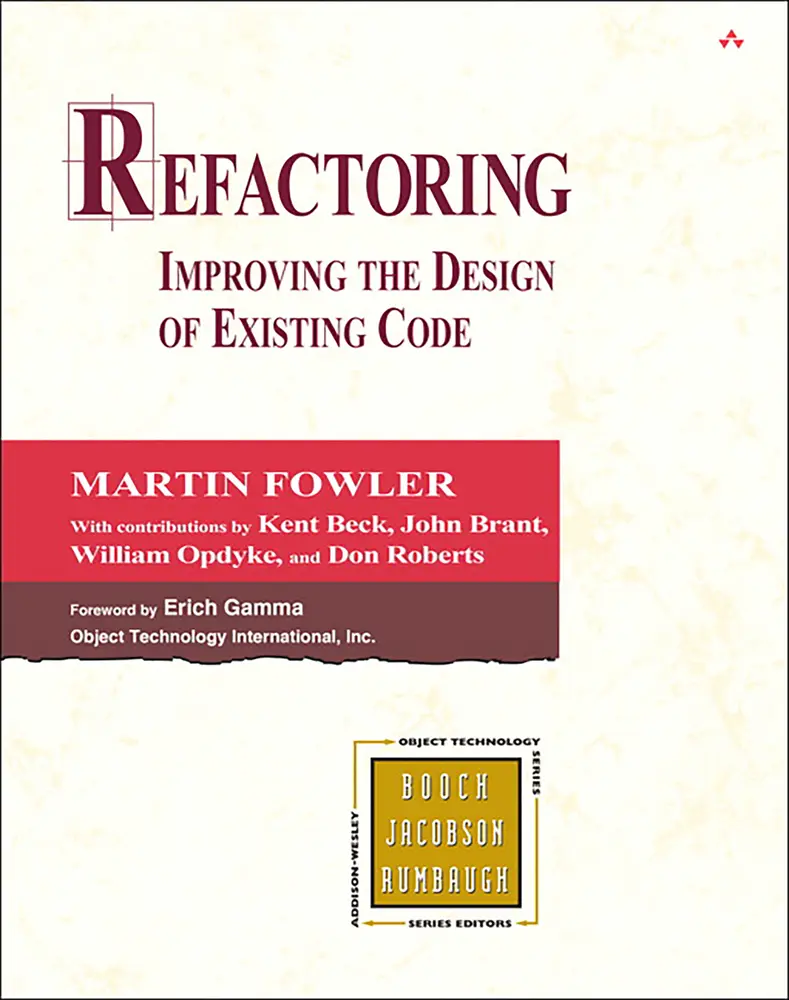 Used Book - Refactoring: Improving the Design of Existing Code by Martin Fowler (Hardcover, English) - For Experienced Programmers to Boost Code Framework, Simplify Comprehension, Enhance Maintainability