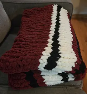 50"×60" Chenille Chunky Knit Throw Blanket