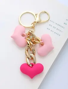 Llavero Con Charm En Forma de Corazón Daily Use Daily Heart Lid, Día de San Valentin