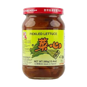 MASTER Preserved Mustard Greens 380g - Authentic Chinese Zha Cai Snack, Ready-to-Eat Side Dish