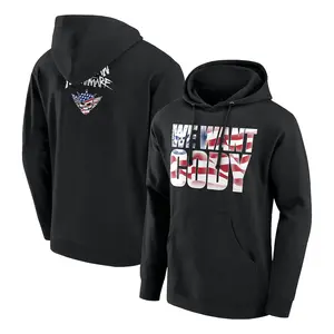 Men's Black Cody Rhodes We Want Cody Pullover Hoodie