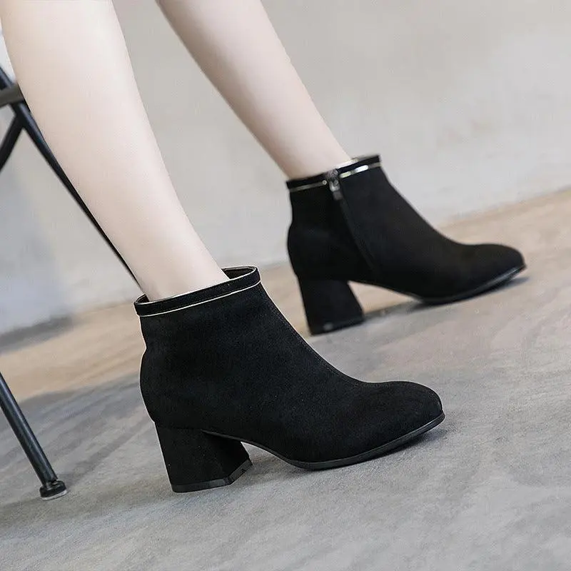 Martin Black Boots