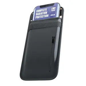 Radiation Blocker for Cell Phone w/Cell Phone Jammer - 2x EMF Protection for Cell Phone W Duel Anti Radiation Cell Phone Case - EMF Blocking Phone Case Fabric Radiation Blocking Cell Phone Case
