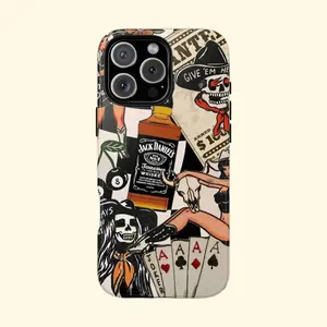 Wild West Phone Case Cowboy Western Rugged Protective Cover for iPhone17 16/15/14/13/12/11/X/8/7 Pro Max