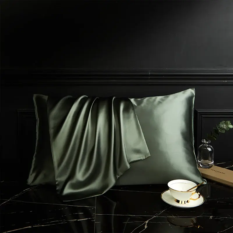 100% Mulberry Silk Pillowcase – 22 Momme Satin Smooth, Hidden Zipper, Breathable DISANGNI