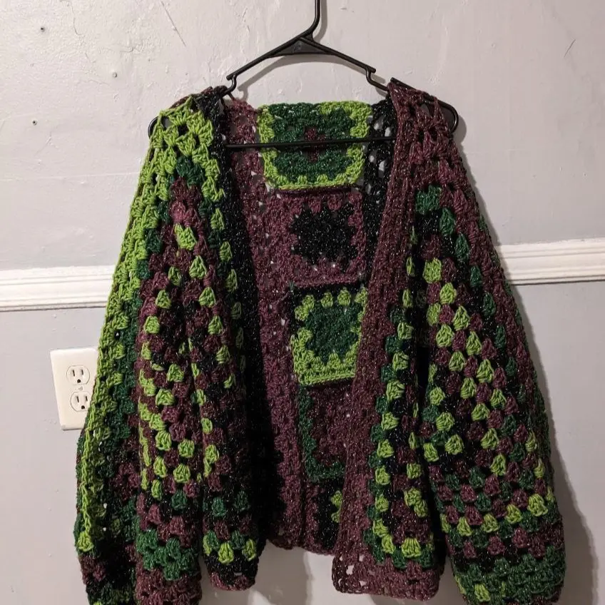 Granny Hexagon Cardigan