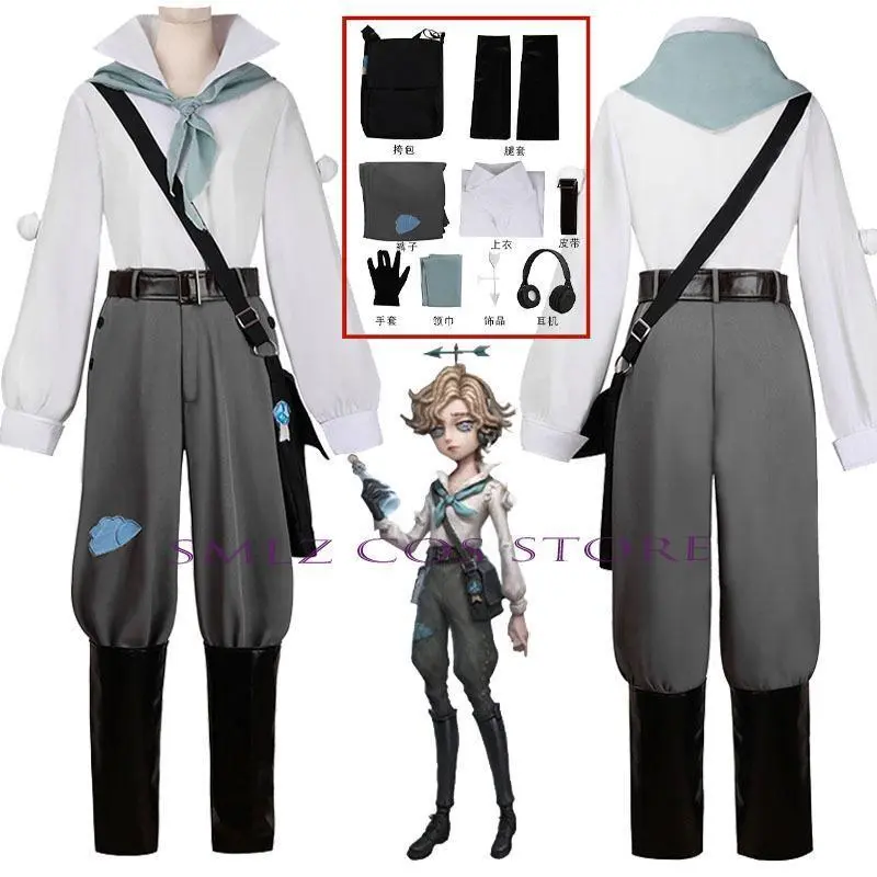 Meteorologist Cosplay Game Identity V Wendy Foote Cosplay Costume Outfit Uniform Halloween Party Suit for Woman Man Clothing