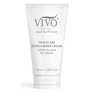 Vivo Per Lei Dead Sea Day Cream Travel Size Tube - Face Moisturizer for Women - Moisturizing, Hydrating, Non Greasy