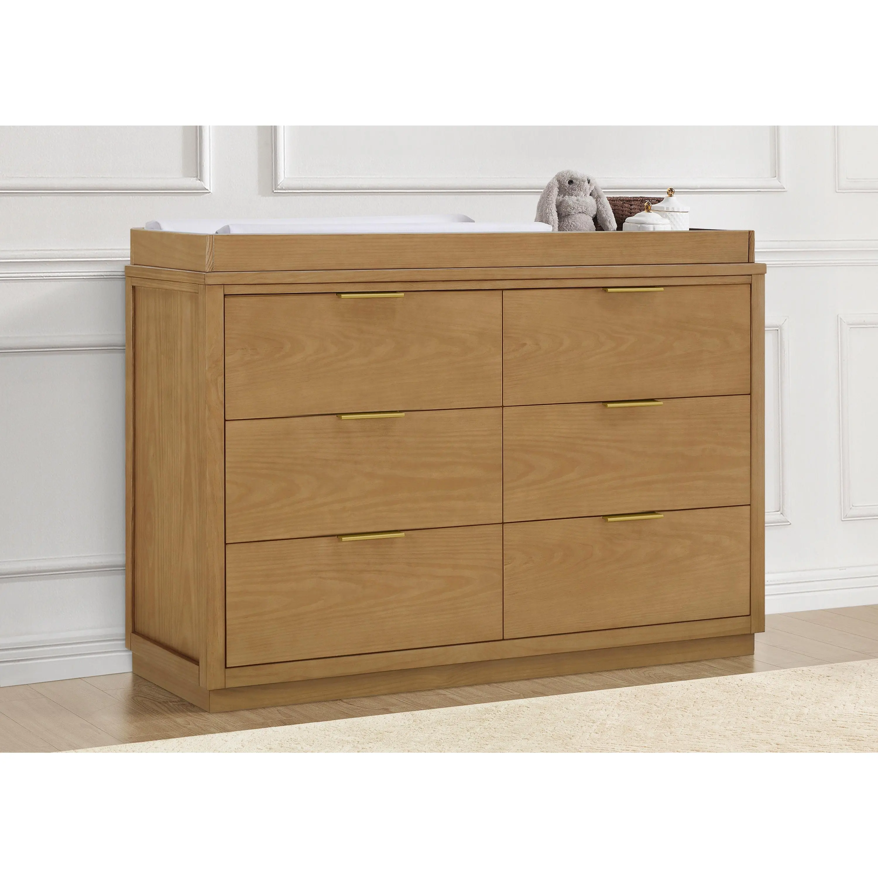 Forever 6 Drawer Dresser with Interlocking Drawers - Naturals Collection