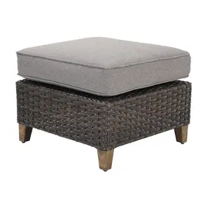GRAND PATIO Outdoor Patio Ottoman Footstool Rest