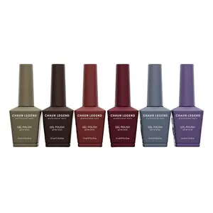 Chaun Legend Gel Polish Collection 6pc - Earthy Faves