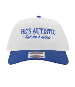 He's Autist!c But He's Mine Trucker Hat