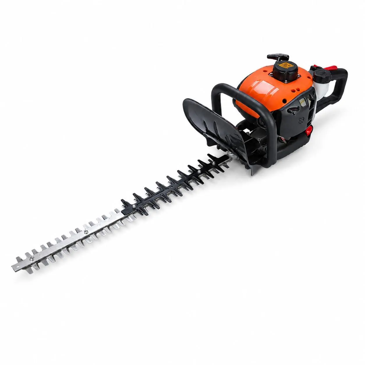GAOMON 26cc 2-Cycle Gas Hedge Trimmer, 24-Inch Dual Action Blade for Efficient Shrub and Branch Cutting, Lightweight Long Reach Garden Tool for Hedges, Bushes, and Outdoor Lawn Maintenance Tasks