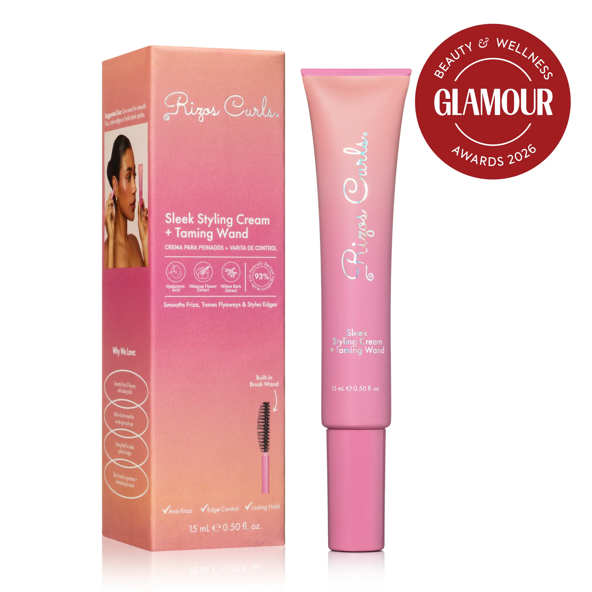 Sleek Styling Cream + Taming Wand