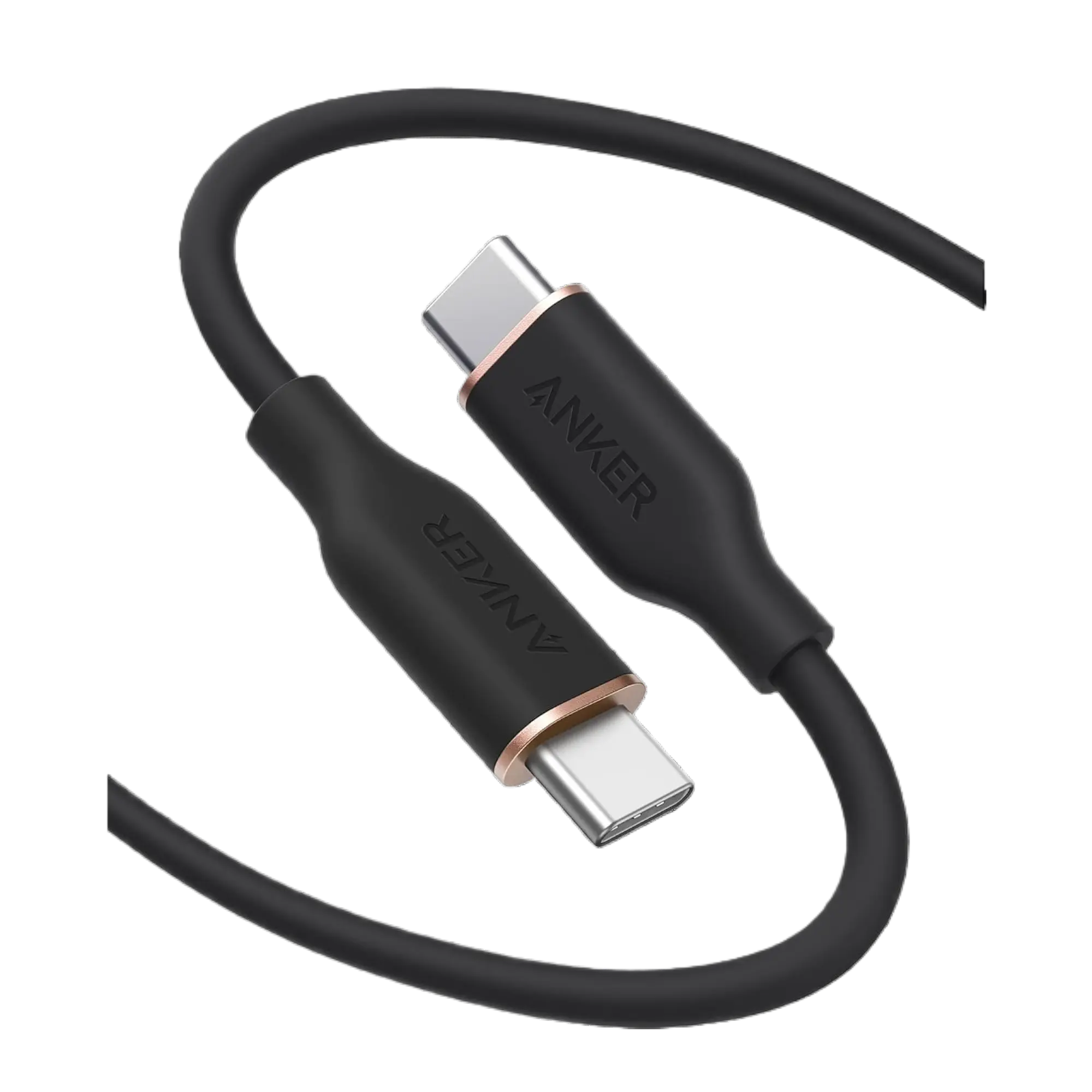 Anker 643 Flow Silicone Coated Cable - USB-C Plug for Mobile Smartphone Charging