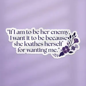 Powerless Quote Sticker, Powerless Sticker, Fantasy Book Sticker, Fantasy Sticker for Kindle, Powerless Fantasy Sticker