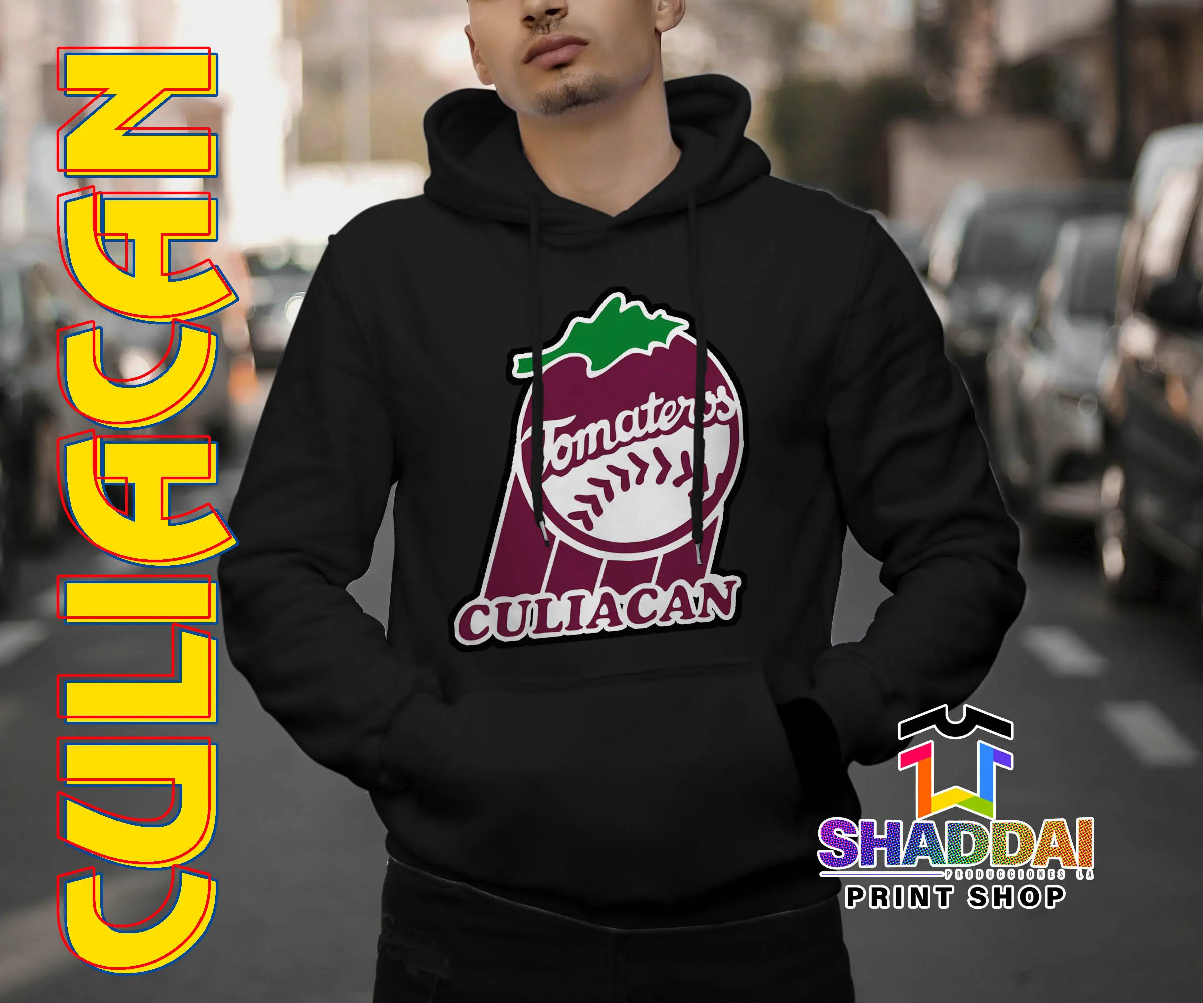 Men's Tomateros de Culiacan Stripe Hoodie, Soft Love Menswear Clothing for Daily Wear