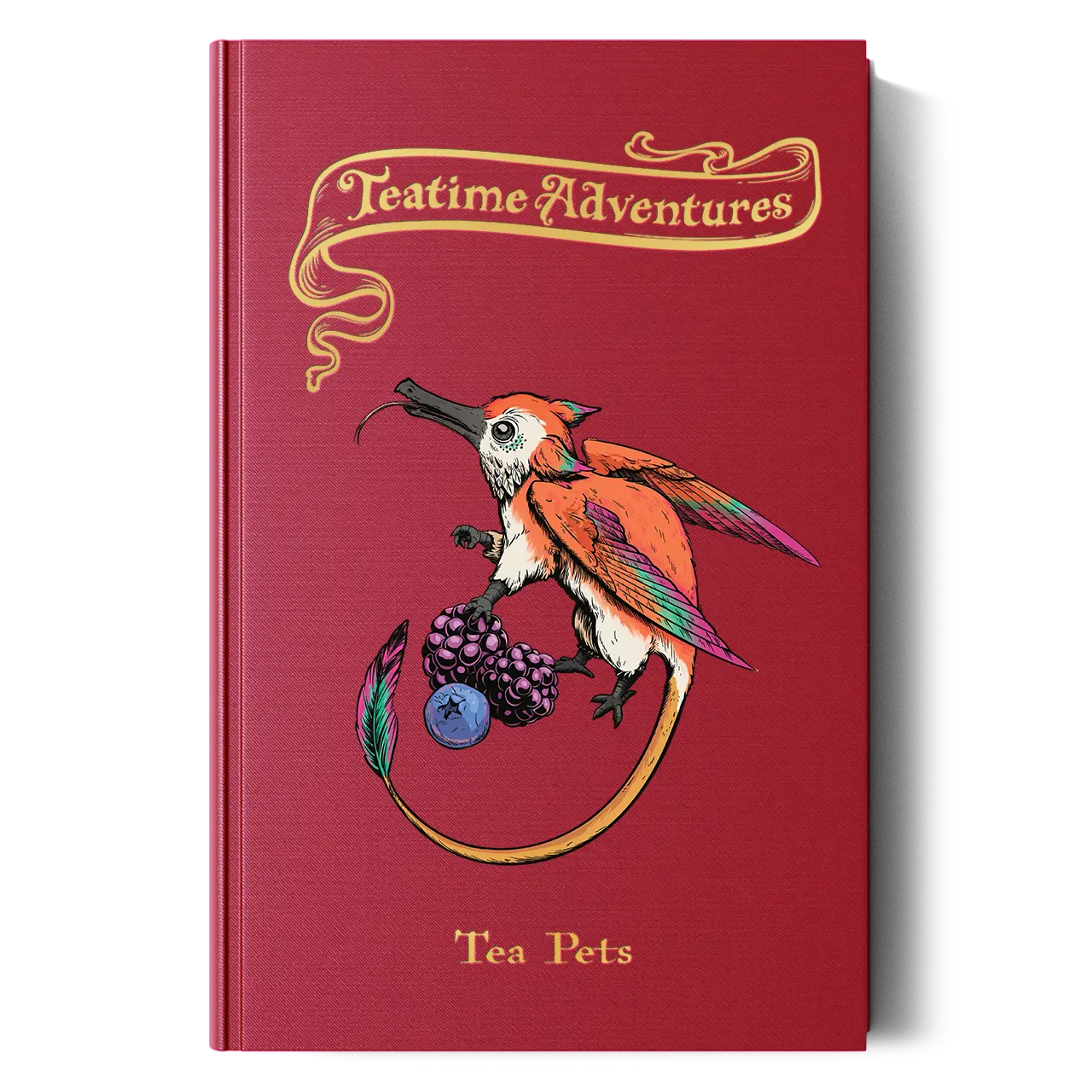 Teatime Adventures Cozy RPG Board Game - Map-Making Cooperative Tabletop Toy for 1+ Players, Solo/Group Play, Tea Pet Rescue, Drawing-Focused, 12+ Years, Game Night, Board Games Family