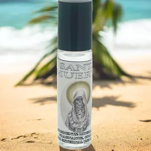 Roll On Santa Muerte Blanco 10ml Feromonas - Unique Scent Experience with Captivating Fragrance - 10ml Size for Easy Enjoyment - Healthy, Healthcare