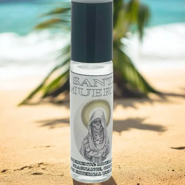 Roll On Santa Muerte Blanco 10ml Feromonas - Unique Scent Experience with Captivating Fragrance - 10ml Size for Easy Enjoyment - Healthy, Healthcare