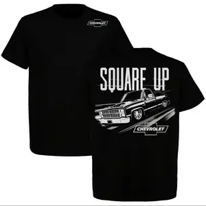 Square Up Chevy T-Shirt – Retro Pickup Truck Graphic With Speed Motion Effect , Classic American Auto Vibe , Unisex Graphic T-Shirt , Streetwear Casual , Cotton Comfort , Car Lover Gift Idea.