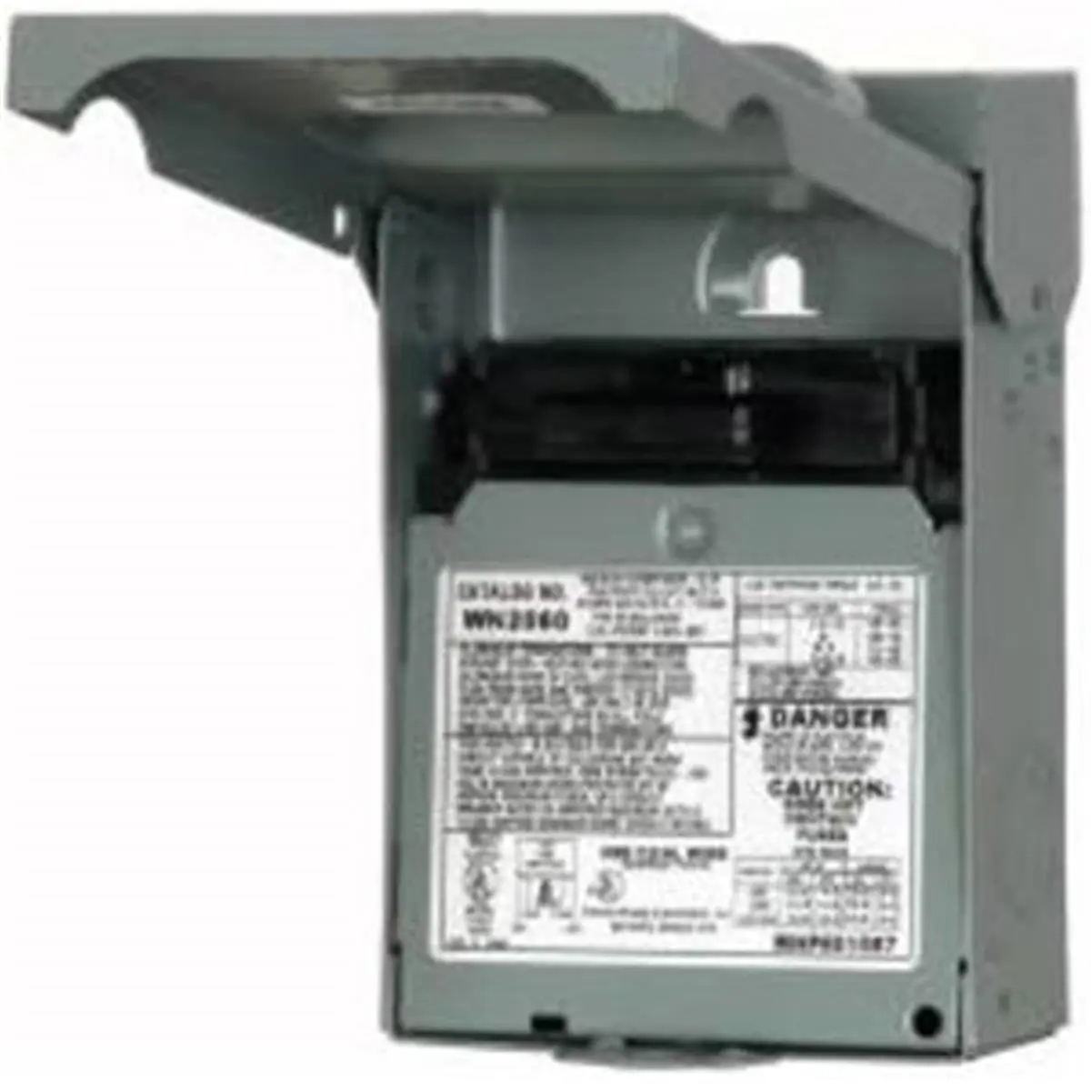 Siemens  60 amp Non-Fuse AC Disconnect, Outdoor Type, Power Cut-Off