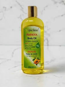 Topicclear Papaya Body Oil – Natural Glow & Deep Moisture