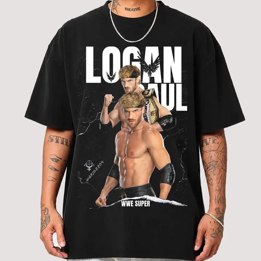 Classic Logan Paul Graphic Tee, Professional Wrestling Fan Shirt, Premium Cotton Apparel