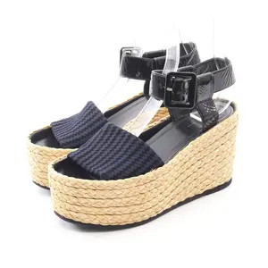 Pre-owned Celine Other Small Leather Goods Leather Fabric Sandals