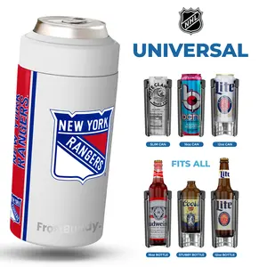 Universal Buddy | NHL Edition | Fits 12oz Cans, Slim Cans, 12oz Bottles, 16oz Cans | Coffee Cup | Double Wall Insulated Drinkware Flasks