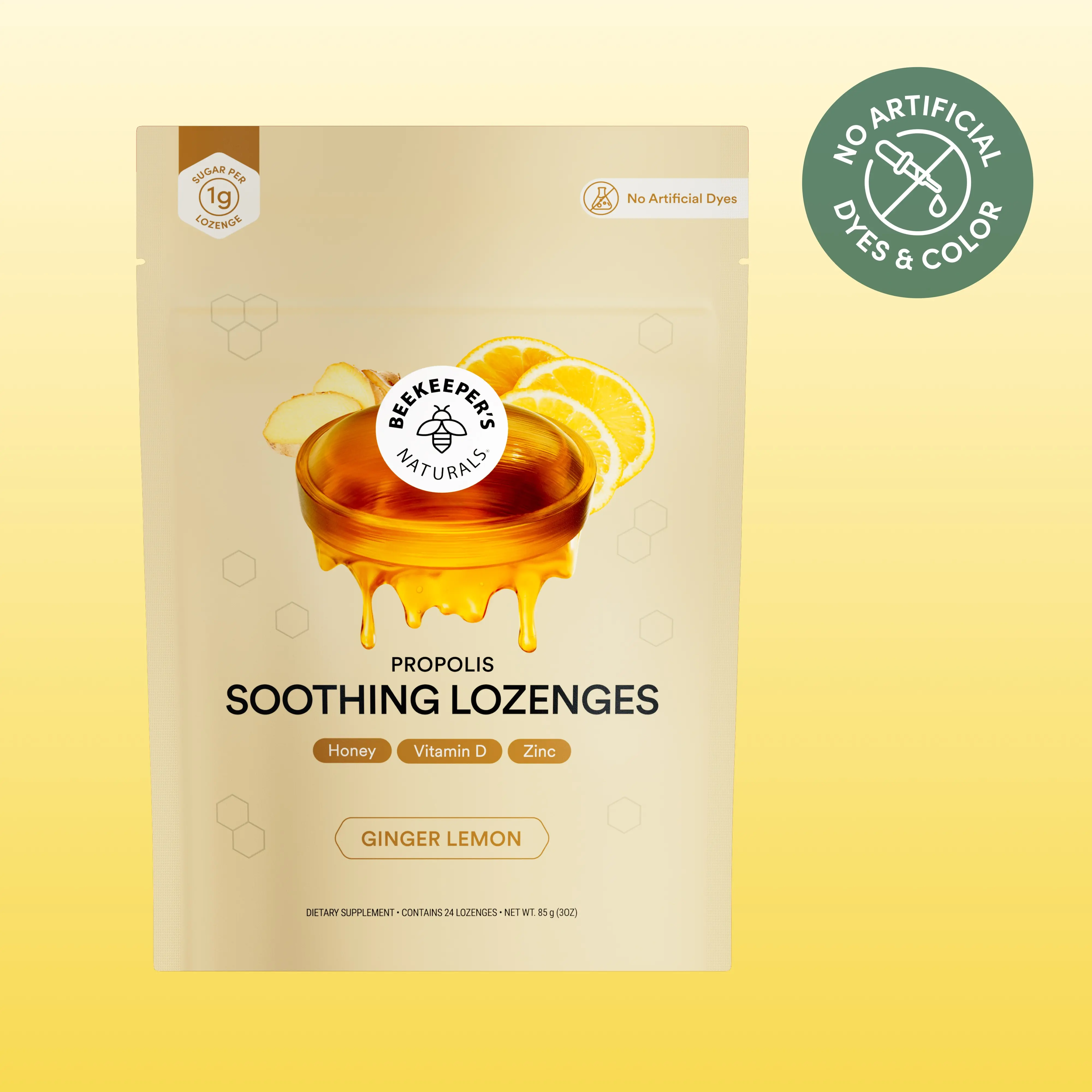 Ginger Lemon Soothing Lozenges