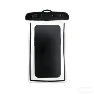 Floating Phone Bag with Lanyard, Universal Waterproof Case for iPhone and Samsung, Supports Up to 6.8 Inch Screen, Essential for Swimming and Boating