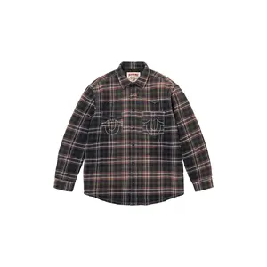 True Religion Quilted Lined Plaid Flannel "FW25 - Black" SU27089