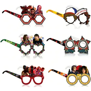 12Pcs Stranger Themed Party Set Stranger Things Decorative Glasses (Cosplay Style) - Ideal For Strange Things Themed Birthday Parties & Party Gifts