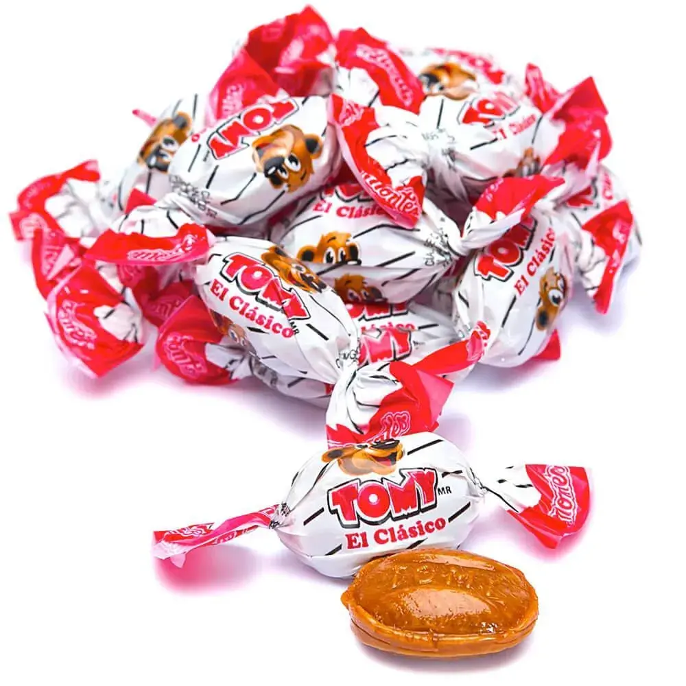 Montes Tomy Rich Butterscotch Hard Candy: 160-Piece Bag Montes Tomy Rich Butterscotch Hard Candy: 160-Piece Bag