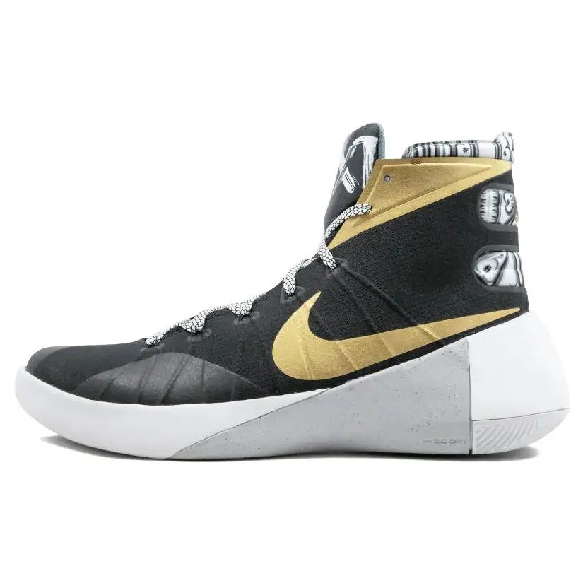 Nike Hyperdunk 2015 Ltd City Pack Los Angeles' Cushioned Breathable High Top Basketball Shoes Unisex 803151-076